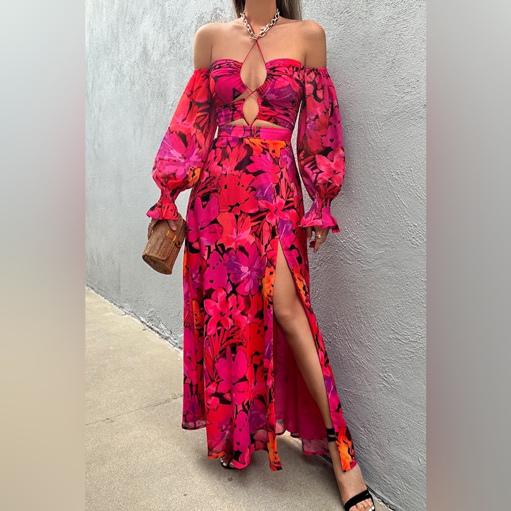 Runaway the label Karma maxi dress